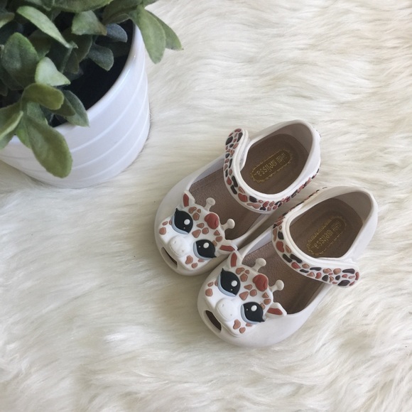 Mini Melissa Other - Mini Melissa Giraffe Toddler Shoes